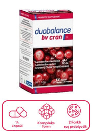 Nbt İlaç Duobalance Bv Cran Takviye Edici Gıda 14 Kapsül
