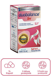 Nbt İlaç Duobalance Bv Takviye Edici Gıda 14 Kapsül