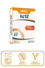Nbt Life Hc12 Takviye Edici Gıda 30 Kapsül