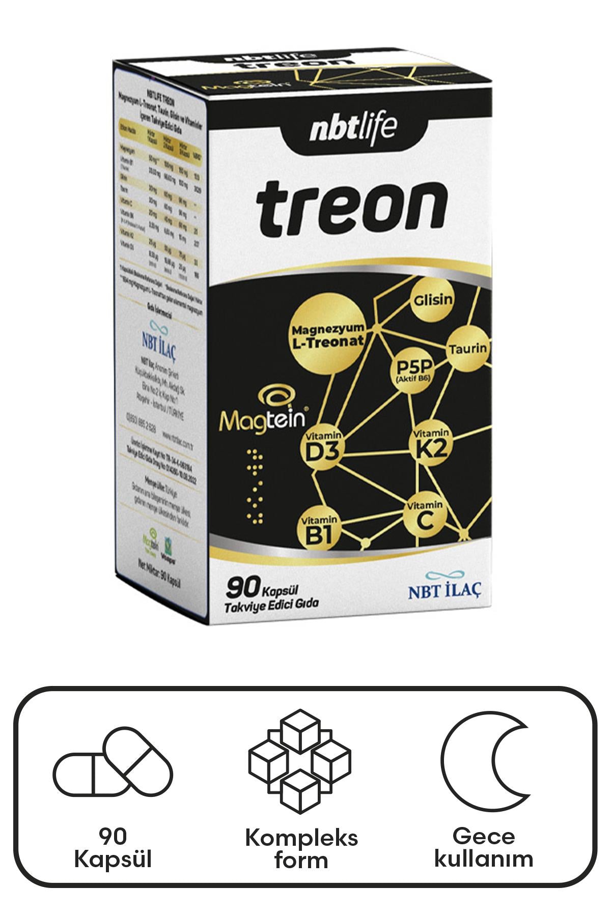 Nbt Life Treon 90 Kapsül