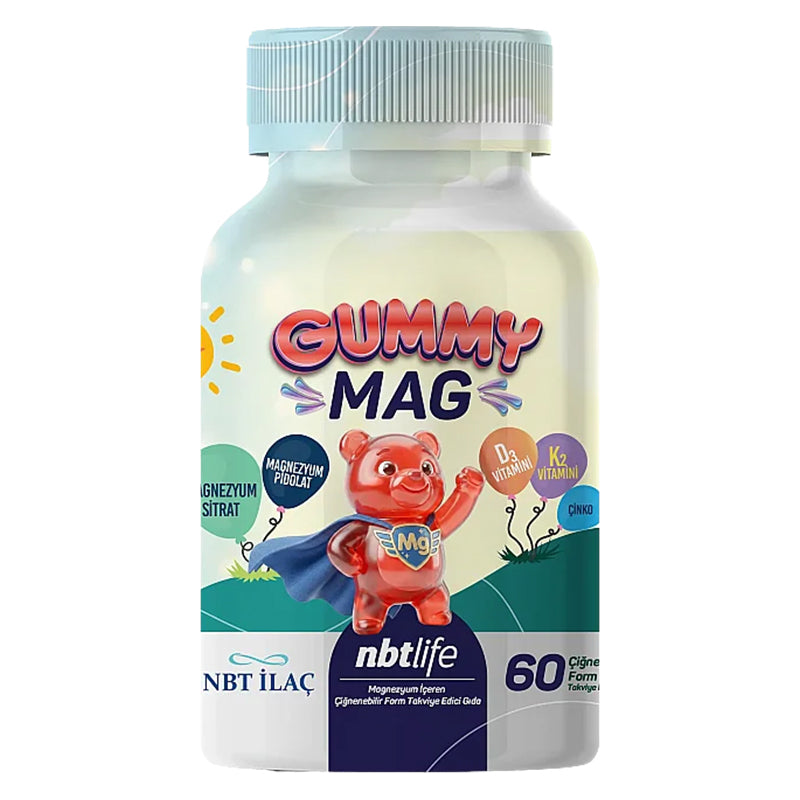 NBTLife Gummy MAG Kids Magnezyum 60 Gummies