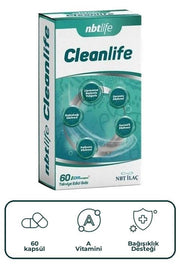NbtLlife Cleanlife Takviye Edici Gıda 60 Kapsül