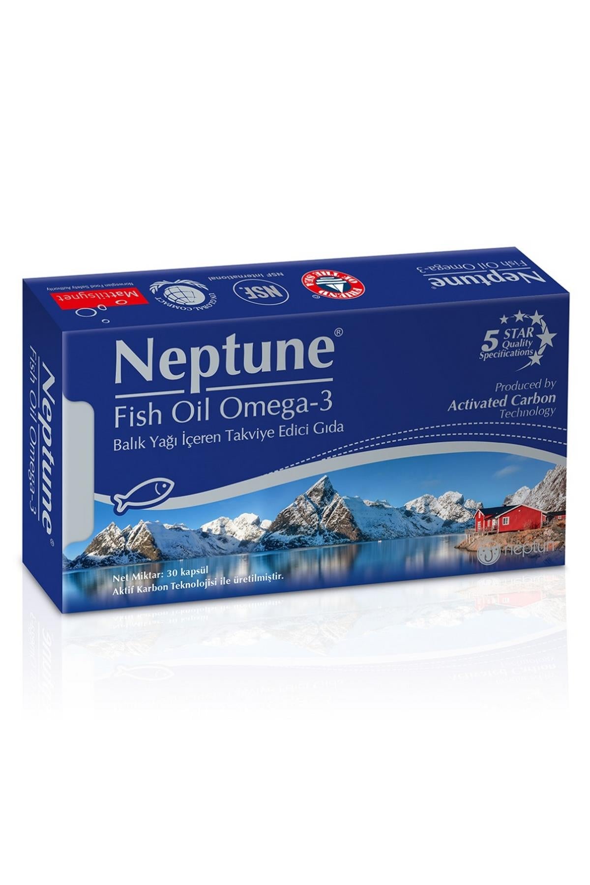 Neptune Fish Oil Omega 3 30 Kapsül