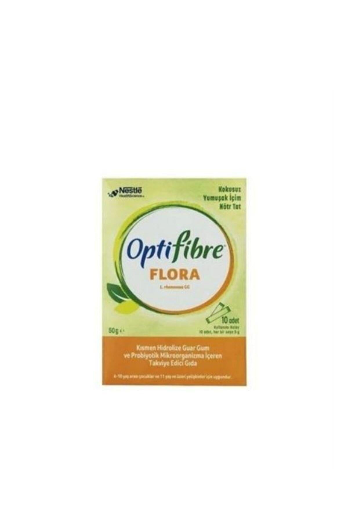 Nestle Optifibre Flora Probiyotik + Prebiyotik 5gr X 10 Saşe (50gr)