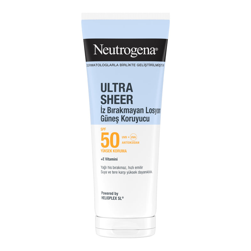 Neutrogena Ultra Sheer Spf50+ Güneş Losyonu 200 ml