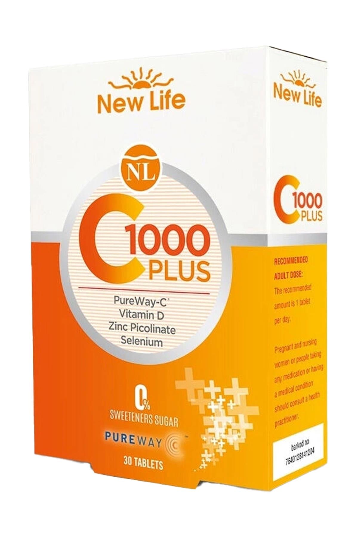 New Life C-1000 Plus Takviye Edici Gıda 30 Kapsül