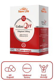 New Life CoEnz QH 100 mg 60 Yumuşak Kapsül