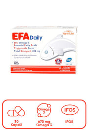 New Life EFA Daily Takviye Edici Gıda 30 Kapsül