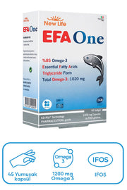 New Life EFA One Takviye Edici Gıda 45 Yumuşak Kapsül