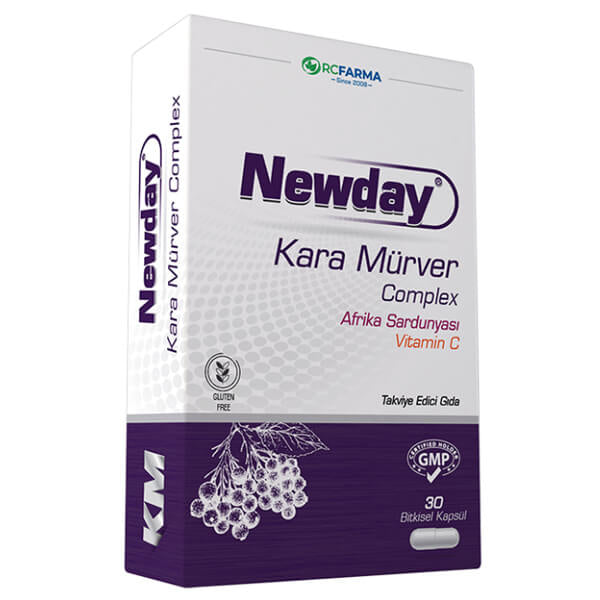Newday Kara Mürver Complex 30 Kapsül