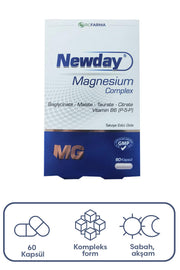 Newday Magnezyum Complex 60 Kapsül