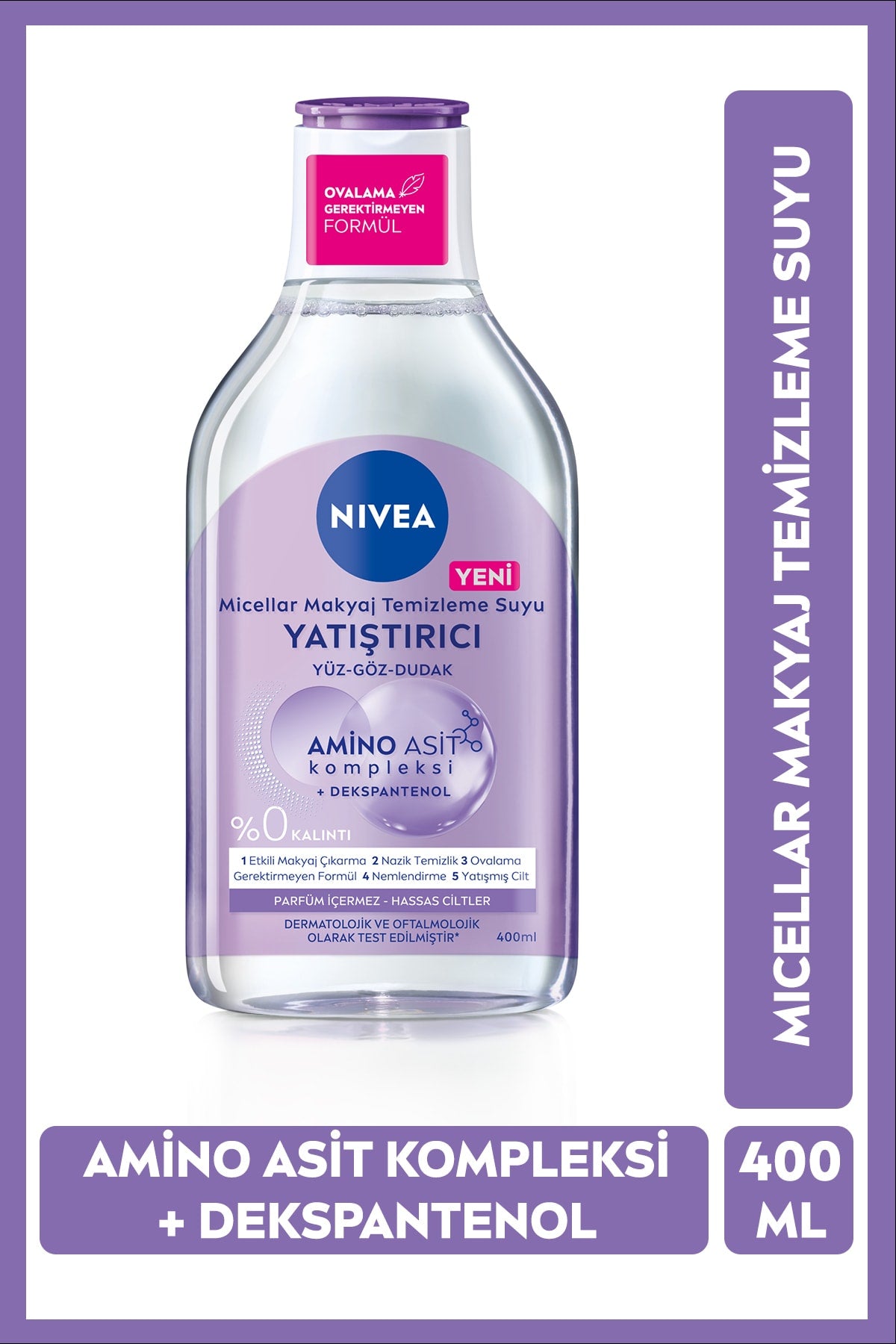 Nivea Micellair Makyaj Temizleme Suyu Hassas Ciltler 400 ml
