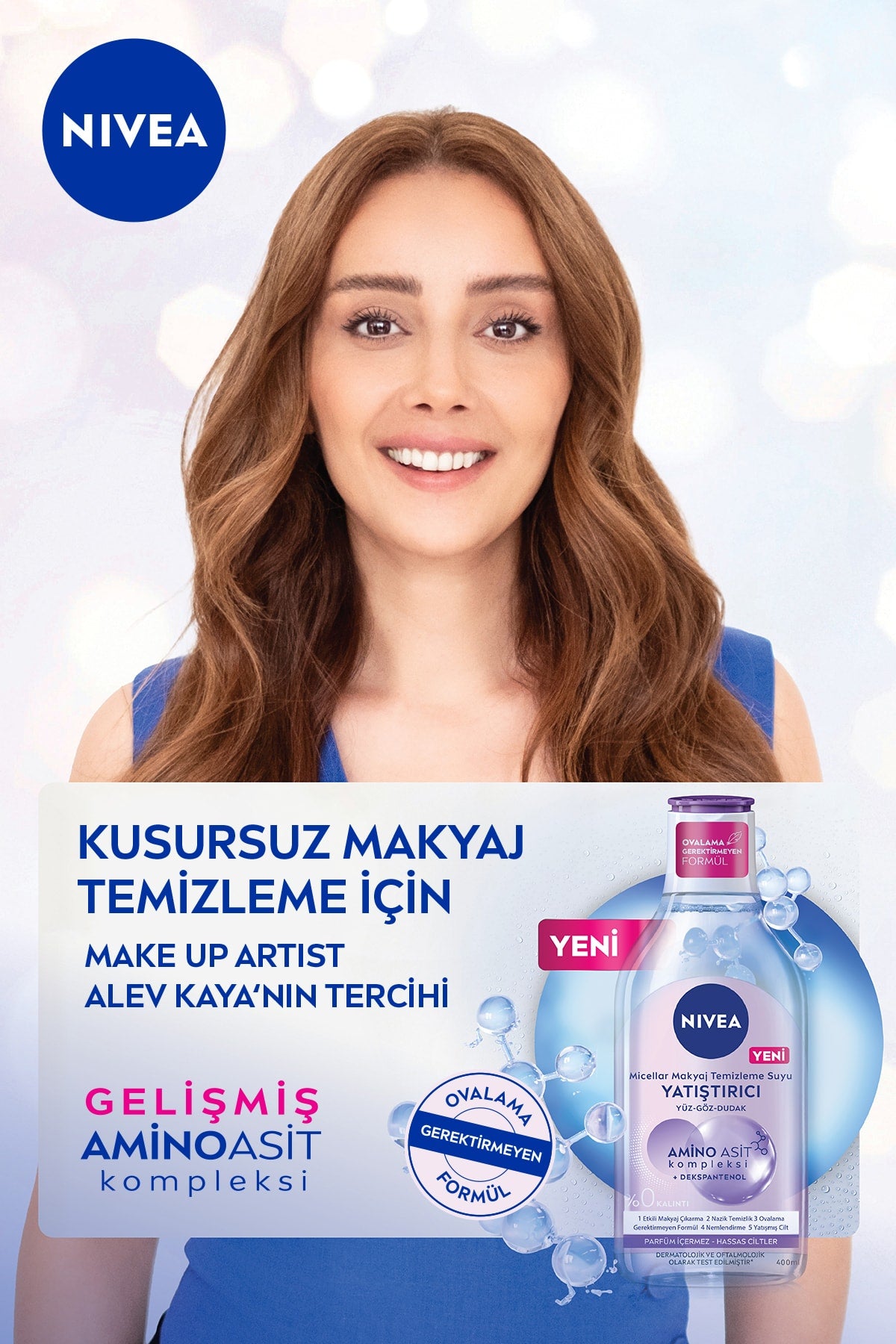 Nivea Micellair Makyaj Temizleme Suyu Hassas Ciltler 400 ml