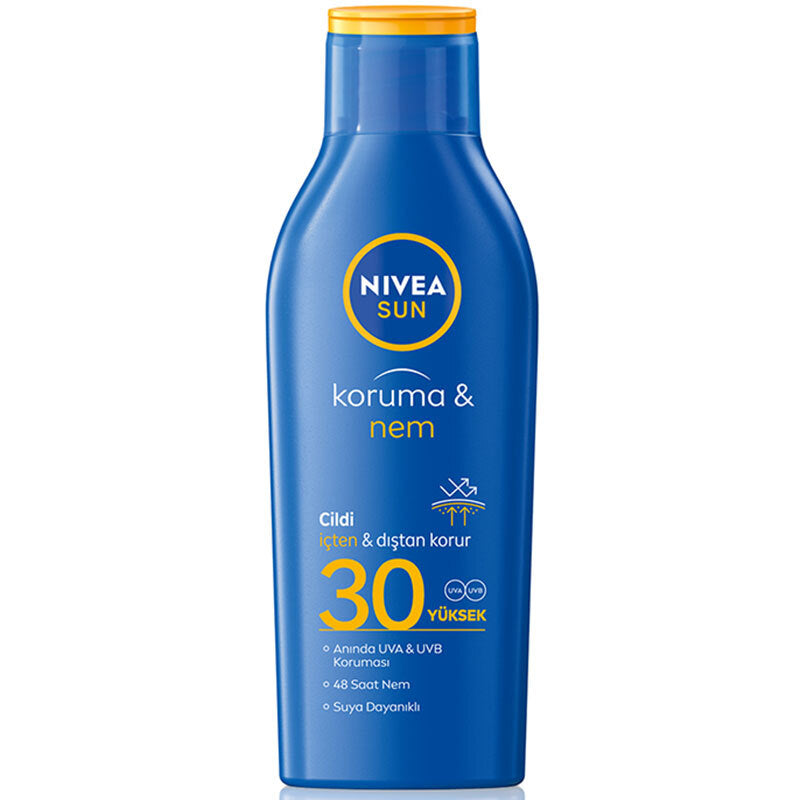 Nivea Sun Koruma ve Nem Güneş Losyonu 200 ml SPF30