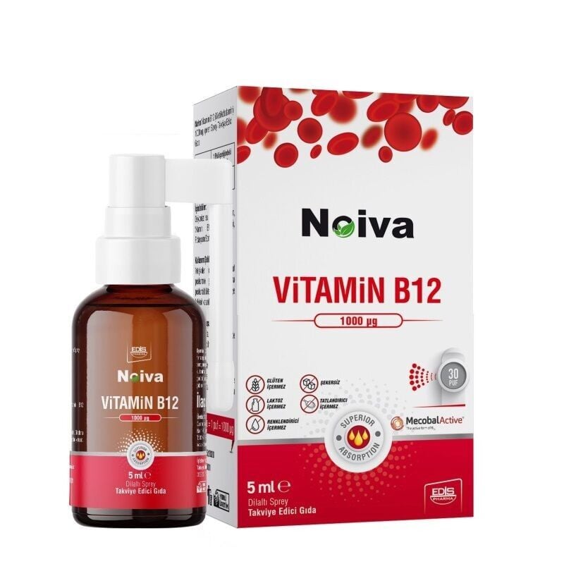 Noiva Vitamin B12 1000 mcg Sprey 5ml