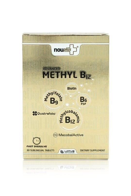 Nouplus Advanced Methyl B12 30 Dilaltı Tablet