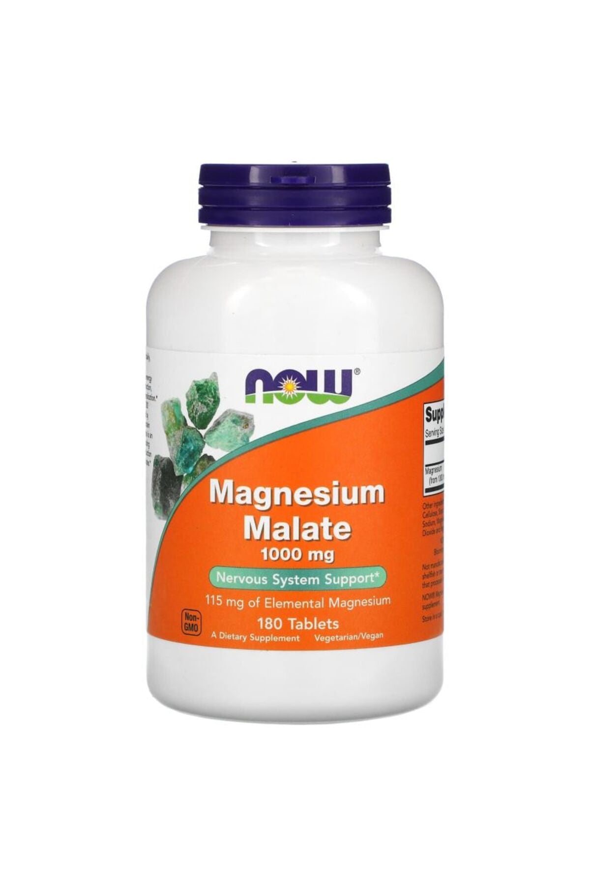 Now Magnesium Malate 180 Tablet