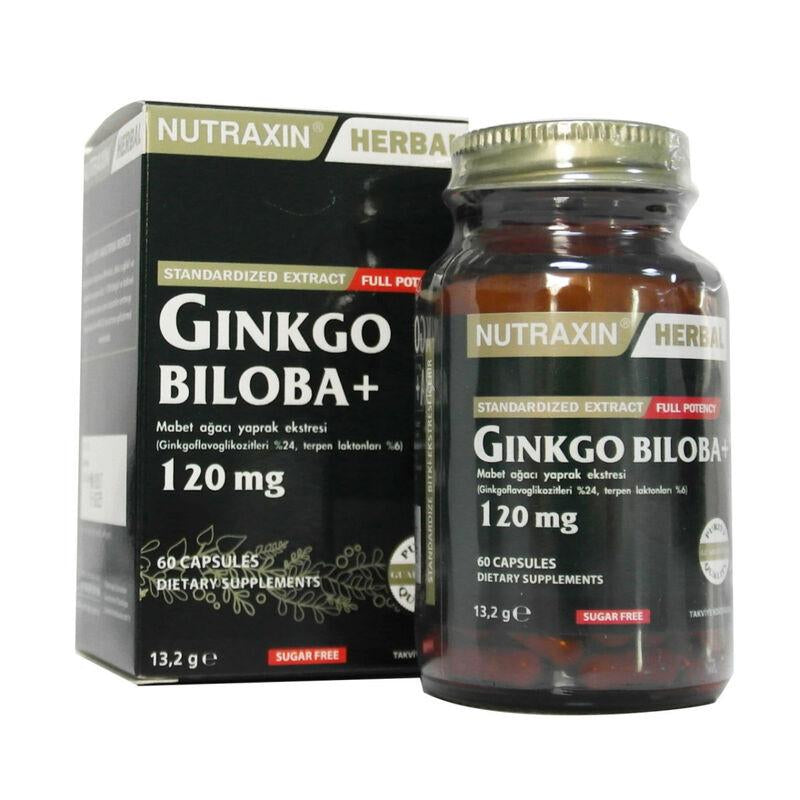 Nutraxin Gingko Biloba 120 mg 60 Kapsül