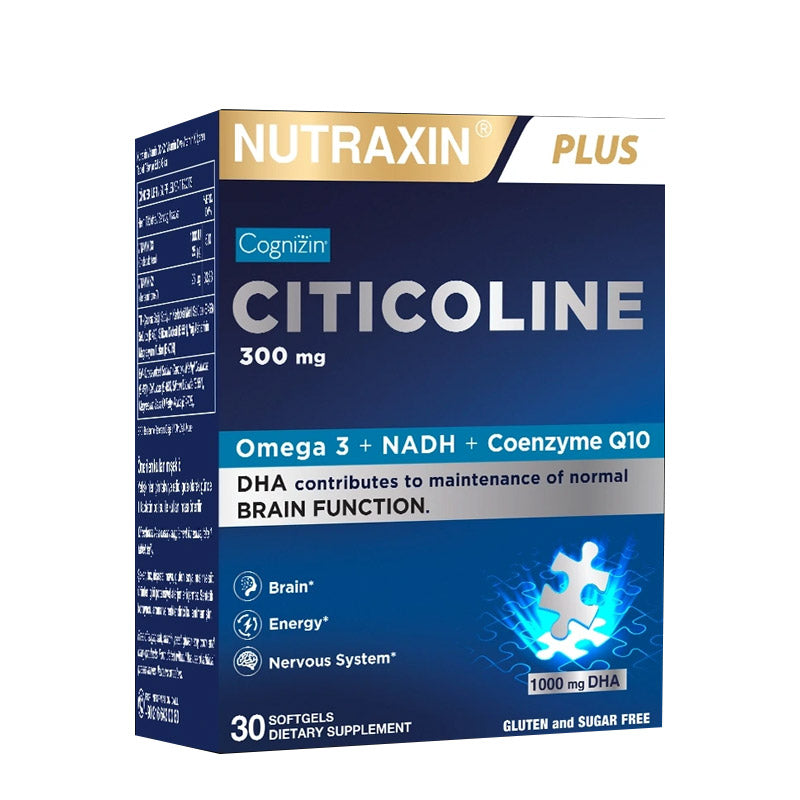 Nutraxin Sitikolin 300 mg 30 Kapsül