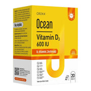Ocean Vitamin D3 Sprey 600 IU 20 ML
