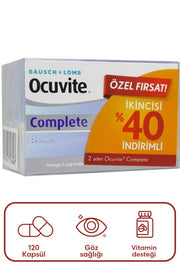 Ocuvite Complete Göz Vitamini 60 Kapsül 2 li Paket