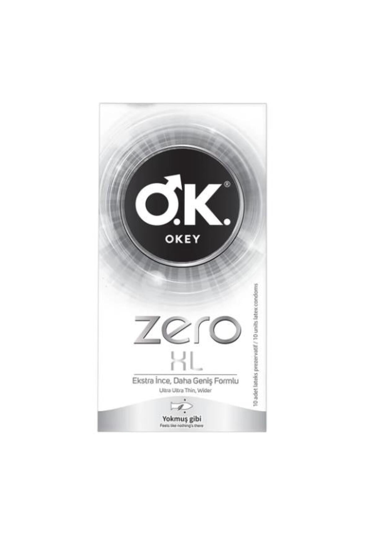 Okey Prezervatif Zero XL 10'li