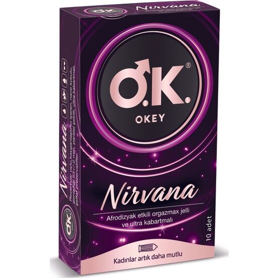 Okey Prezervatif Nirvana 10 Lu