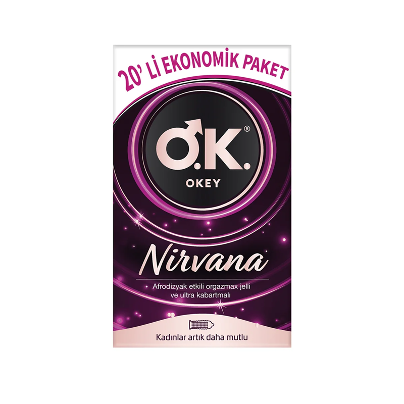 Okey Prezervatif Nirvana Eko 20 Li