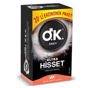 Okey Prezervatif Ultra Hisset 20 Li
