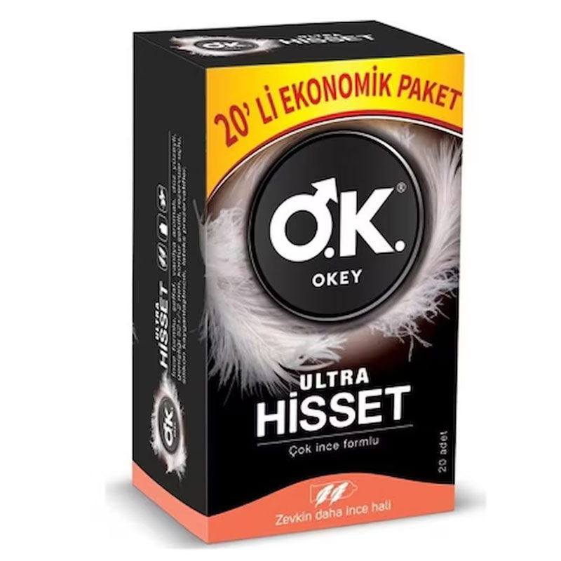 Okey Prezervatif Ultra Hisset 20 Li