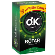 Okey Rötar Prezervatif 20 li Paket