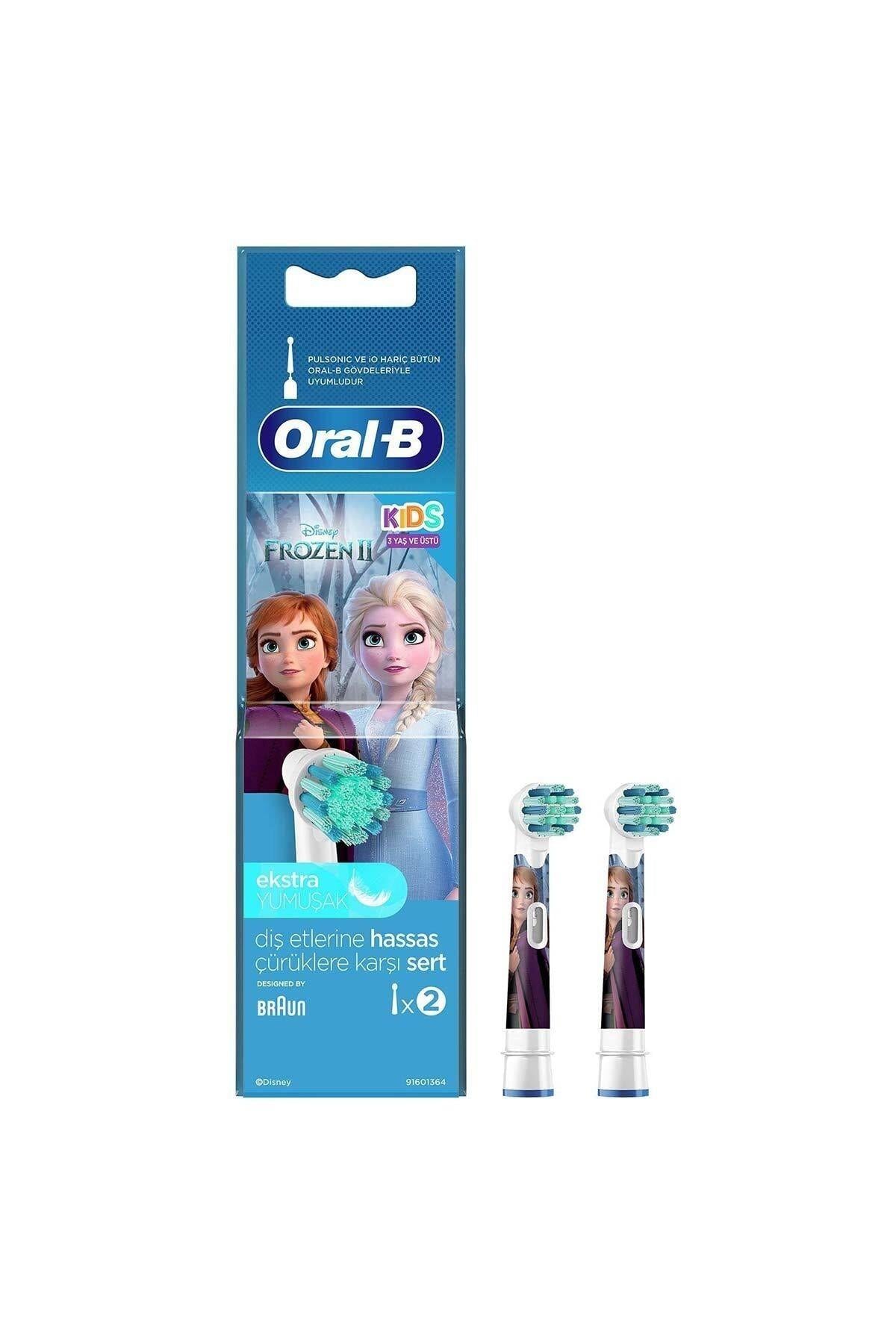 Oral-B Çocuklar Için Diş Fırçası Yedek Başlığı Frozen 2'li