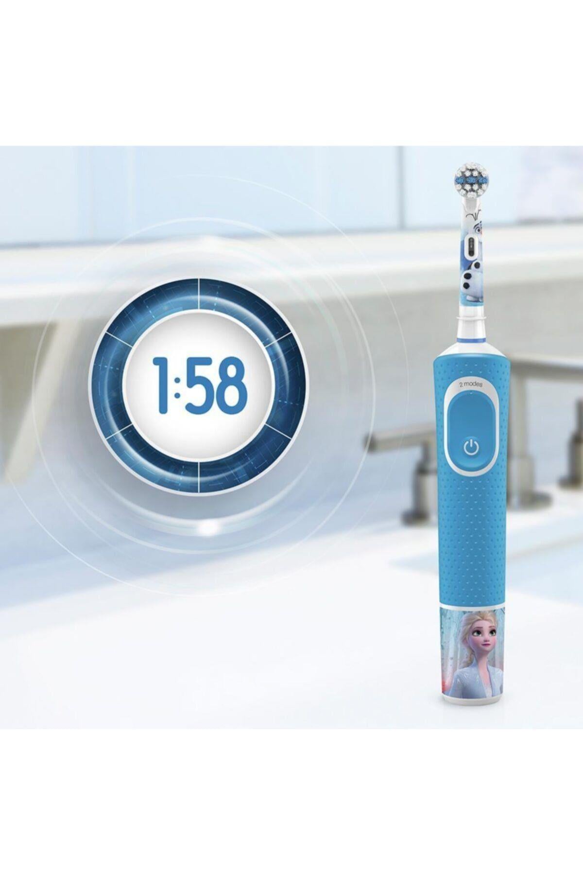 Oral-B Frozen Özel Seri Çocuklar İçin Şarj Edilebilir Diş Fırçası
