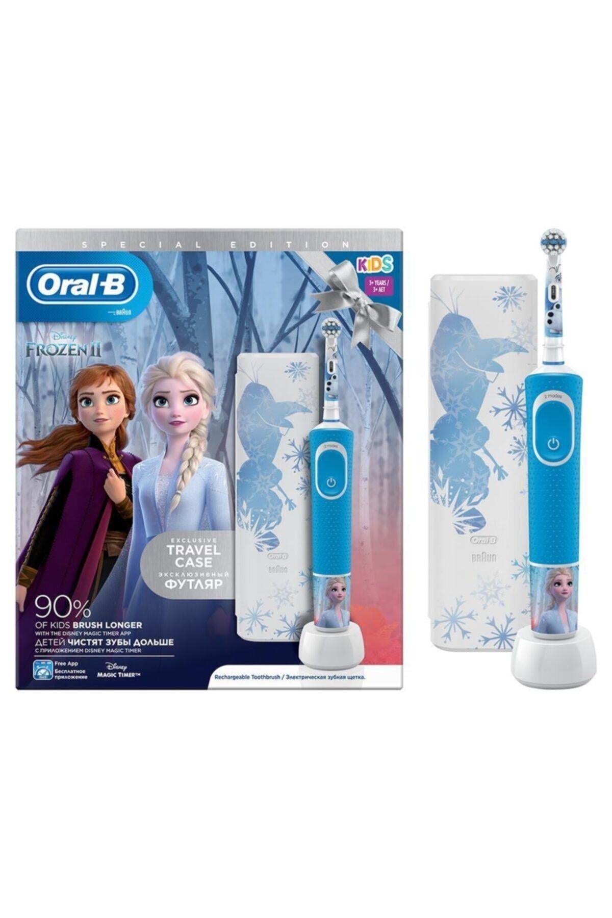 Oral-B Frozen Özel Seri Çocuklar İçin Şarj Edilebilir Diş Fırçası