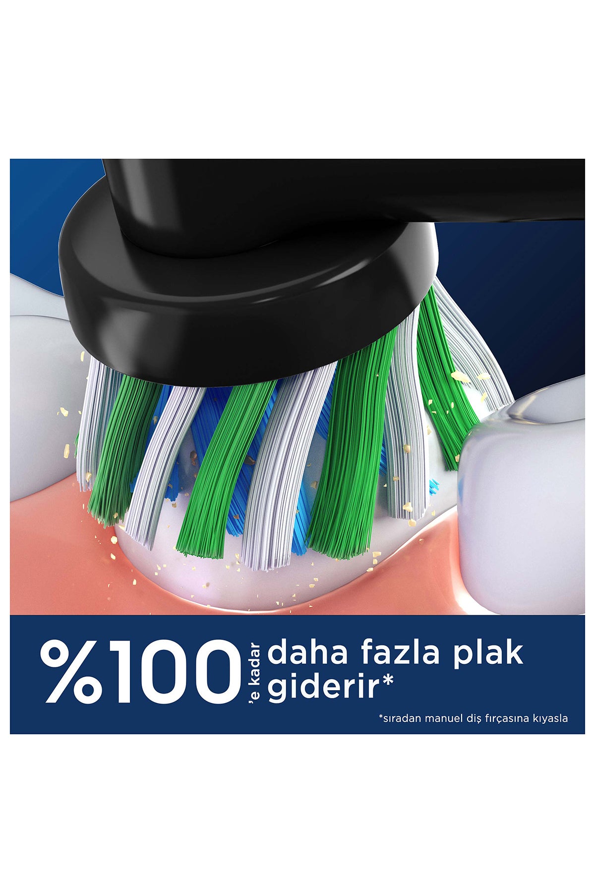 Oral-B Poc Refil Crosact 4BLACK