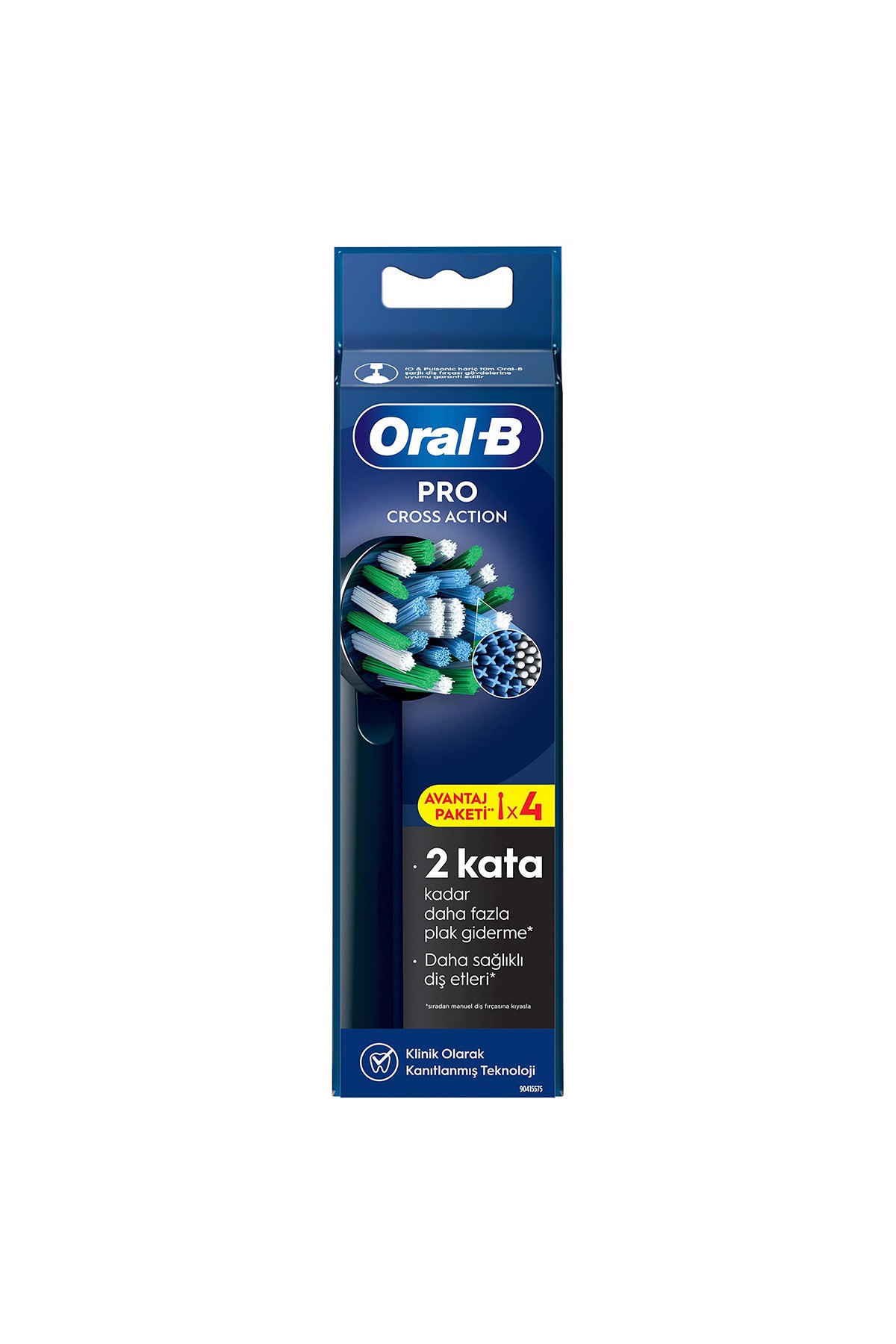 Oral-B Poc Refil Crosact 4BLACK