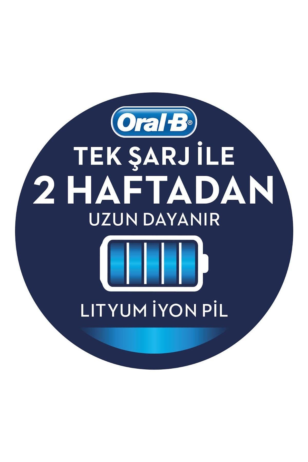 Oral-B Pro 3500 Şarj Edilebilir Diş Fırçası Beyaz + Başlık