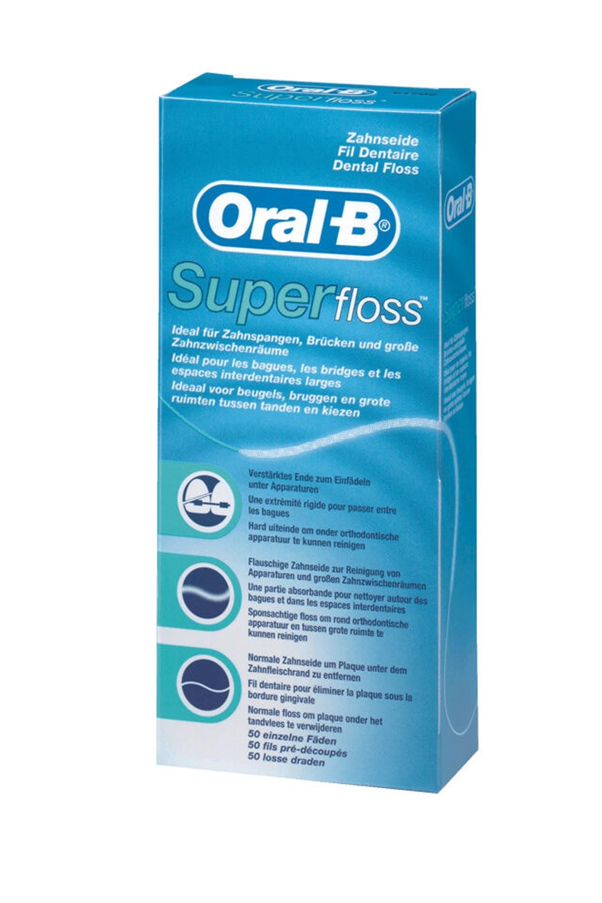 Oral B Super Floss Diş İpi