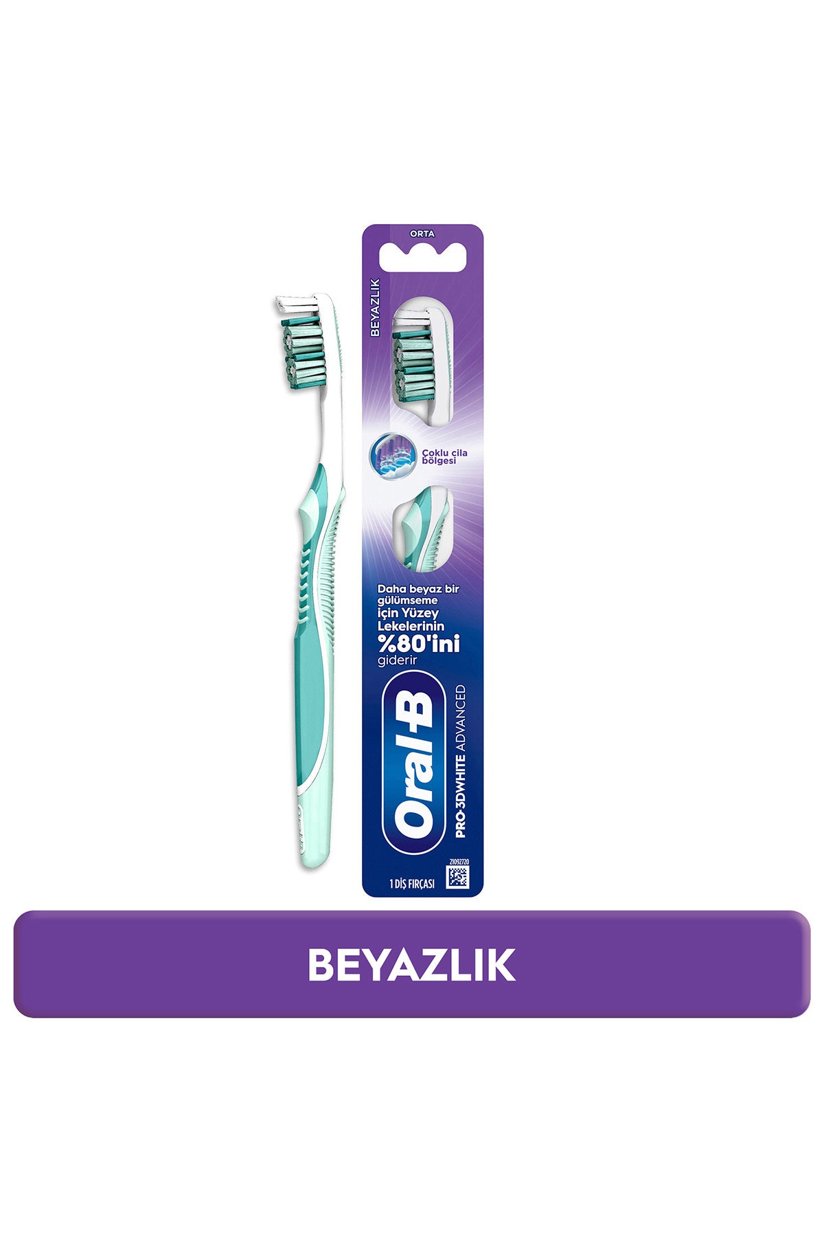 Oralb Fırça 3D White Adv Orta