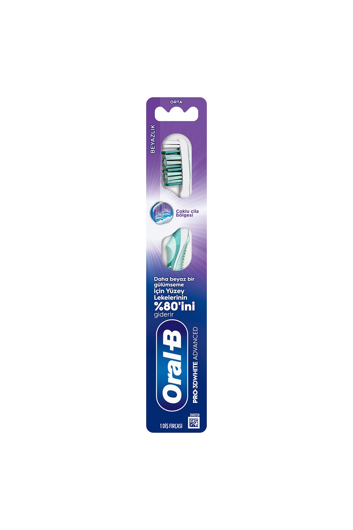 Oralb Fırça 3D White Adv Orta