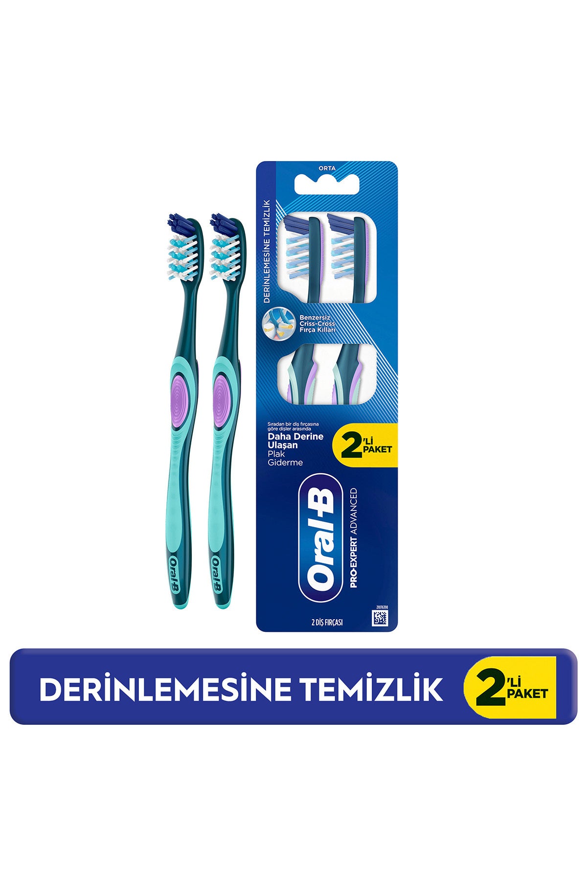 Oralb Fırça Advderın Tem Ort 2L