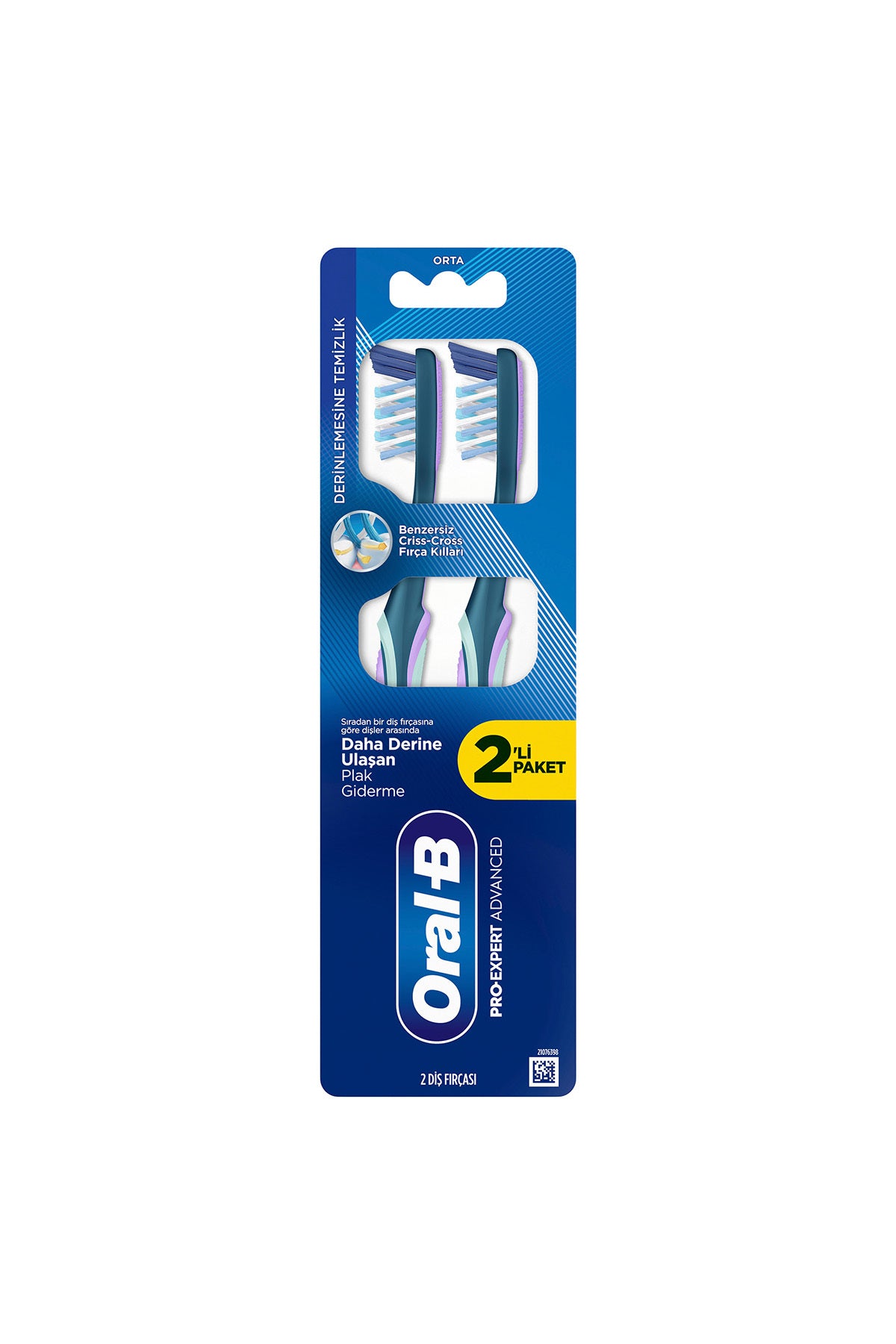 Oralb Fırça Advderın Tem Ort 2L