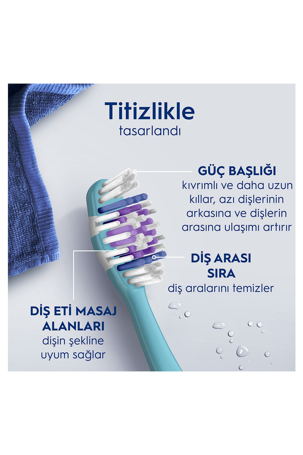 Oralb Fırça PRO3 Beyazlık Orta