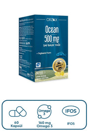 Orzax Ocean 500mg 60 Kapsül