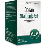 Orzax Ocean Alfa Lipoik Asit 600 mg 30 Tablet