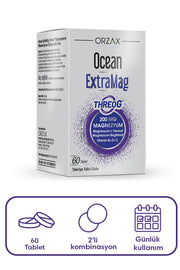 Orzax Ocean ExtraMag Threog Takviye Edici Gıda 60 Tablet