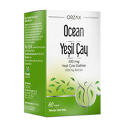 Orzax Ocean Green Tea 500mg Yeşil Çay Ekstresi 60 Kapsül