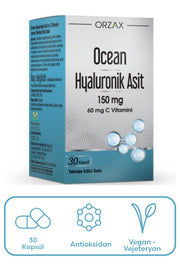 Orzax Ocean Hyaluronik Asit 150 mg 30 Kapsül