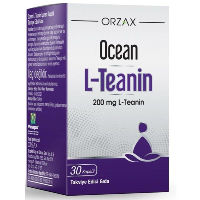 Orzax Ocean L-Teanin 200 mg 30 Kapsül
