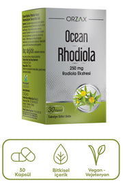 Orzax Ocean Rhodiola Kapsül 250 mg 30 Kapsül